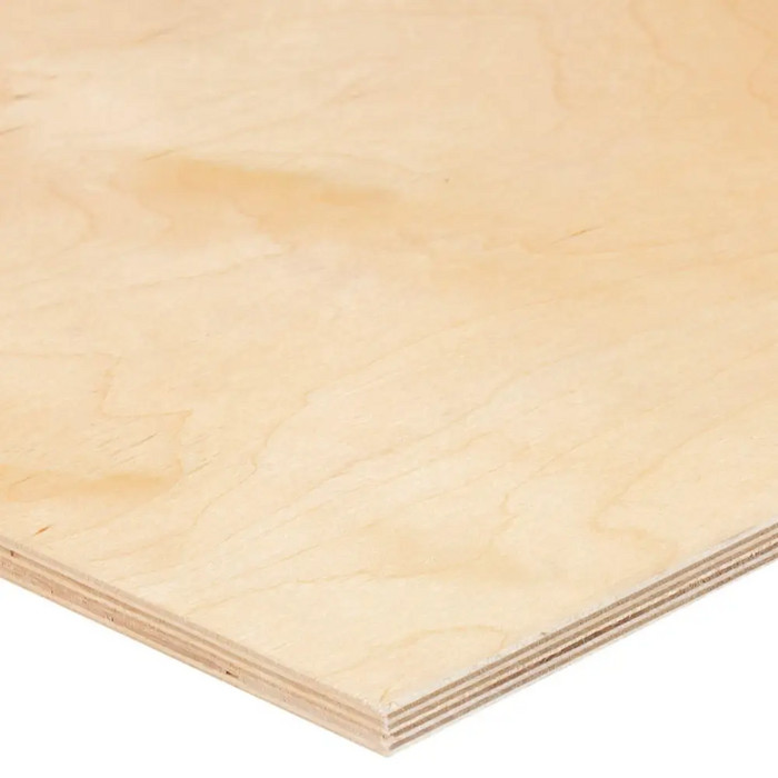 Фанера ФК строительная 5х1525х1525 мм